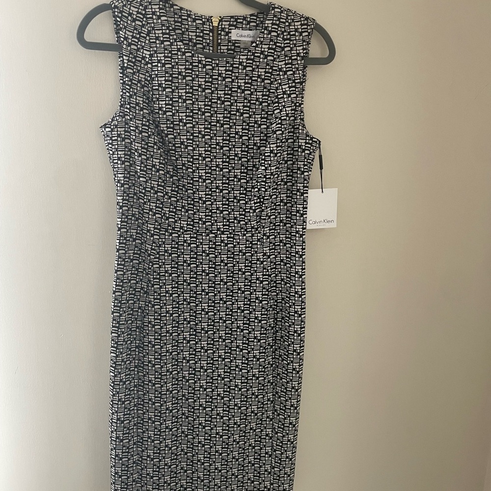 Calvin Klein Sleeveless Sheath Dress